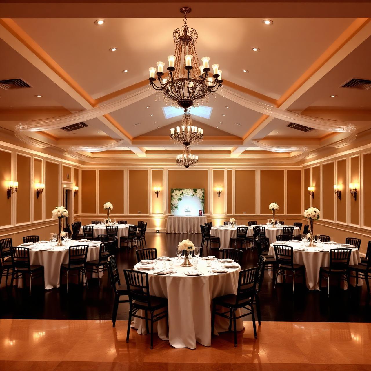 Event hall interior